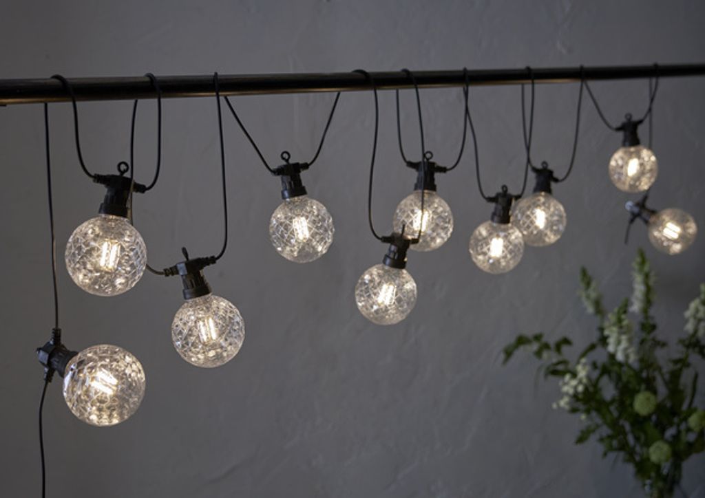 LED-Lichterkette 'Circus Bomb', 10 Kugeln, ww LED