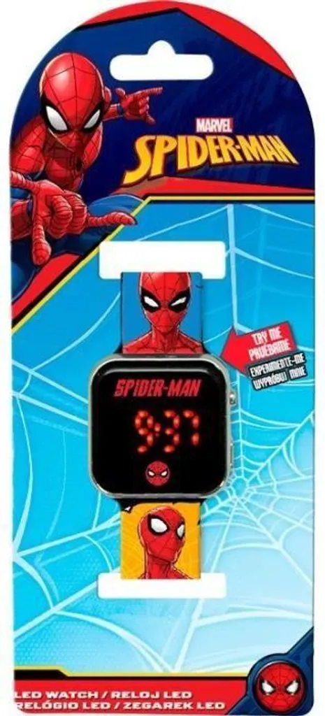 Orologio Spiderman LED Kids Licensing SPD4903: Stile Marvel al Polso