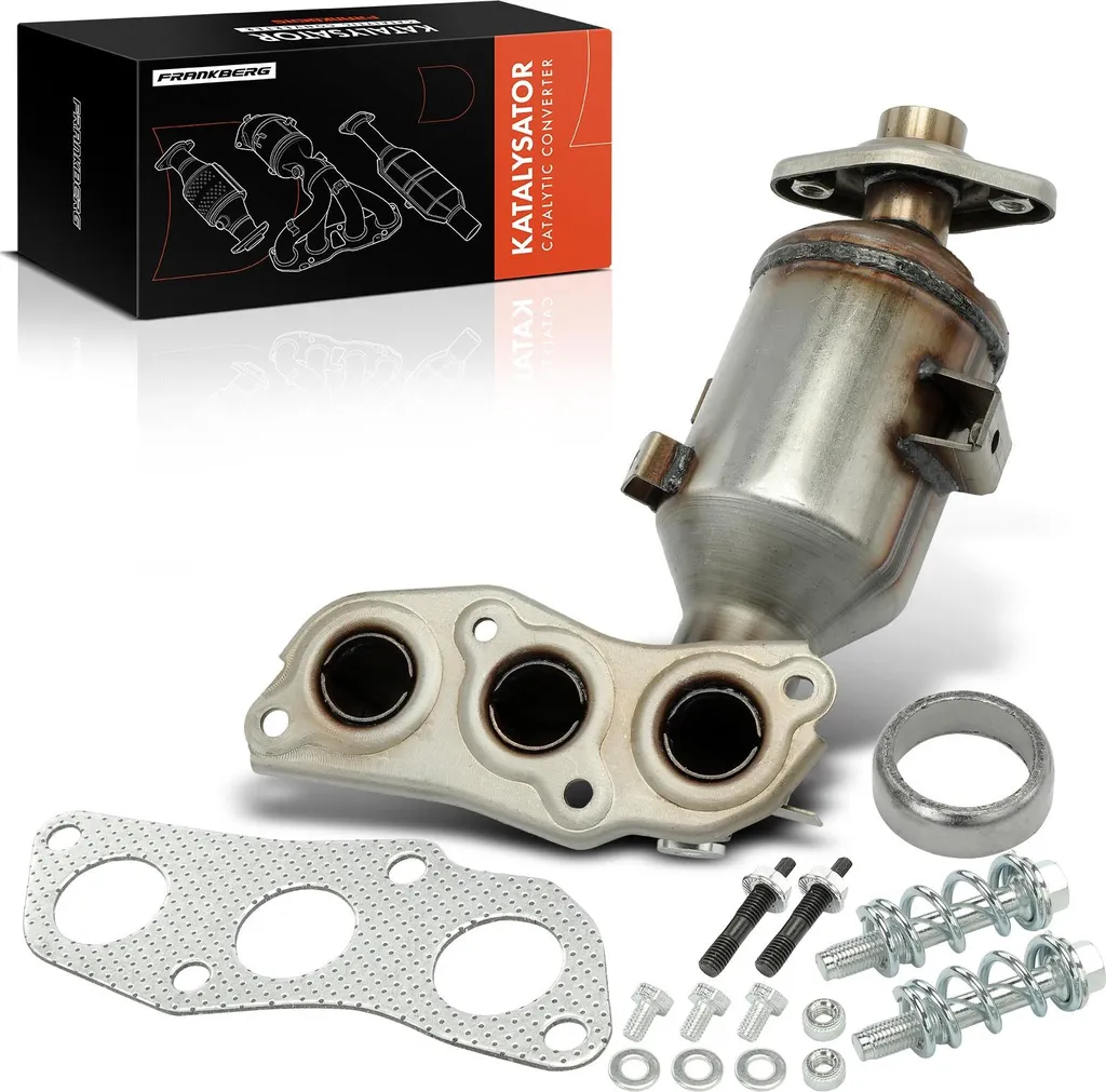 Collecteur avec catalyseur intégré pour Citroën C1 et Toyota Aygo