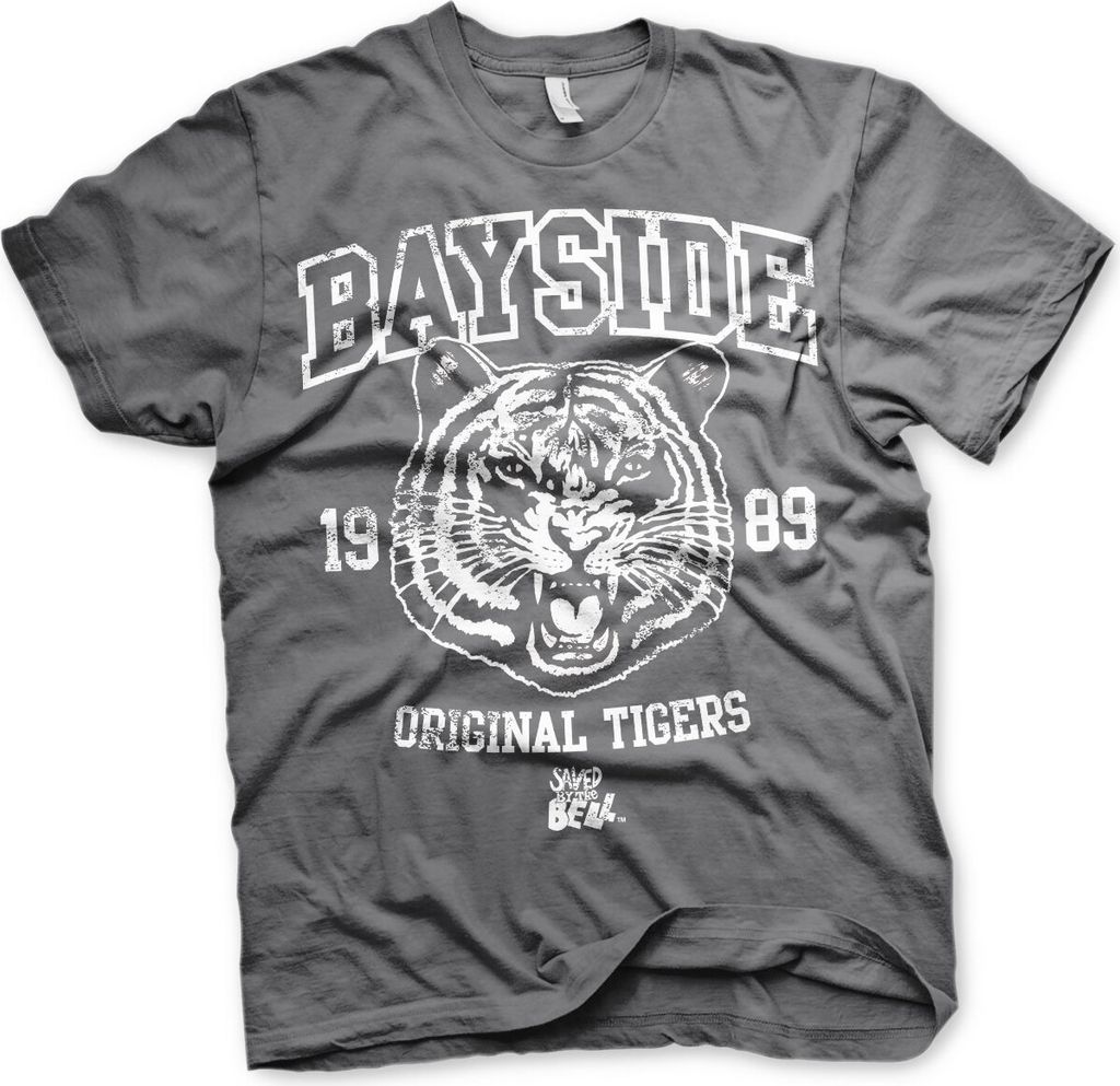 Bayside 1989 Original Tigers T-Shirt - Large - DarkGrey