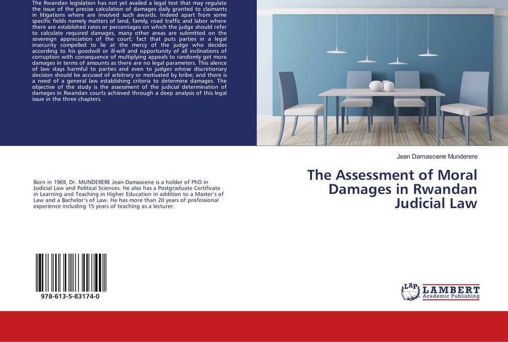 The Assessment of Moral Damages in Rwandan Judicial Law