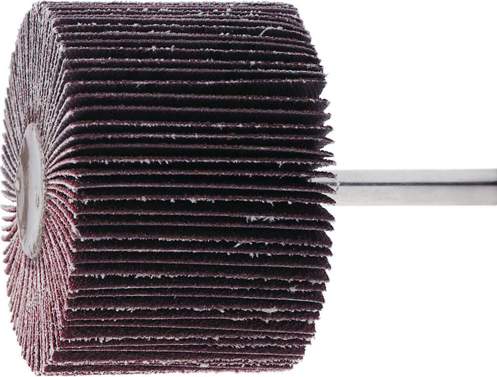 LUKAS Fächerschleifer 60 x 20 mm Normalkorund Korn 120 Schaft 6 mm