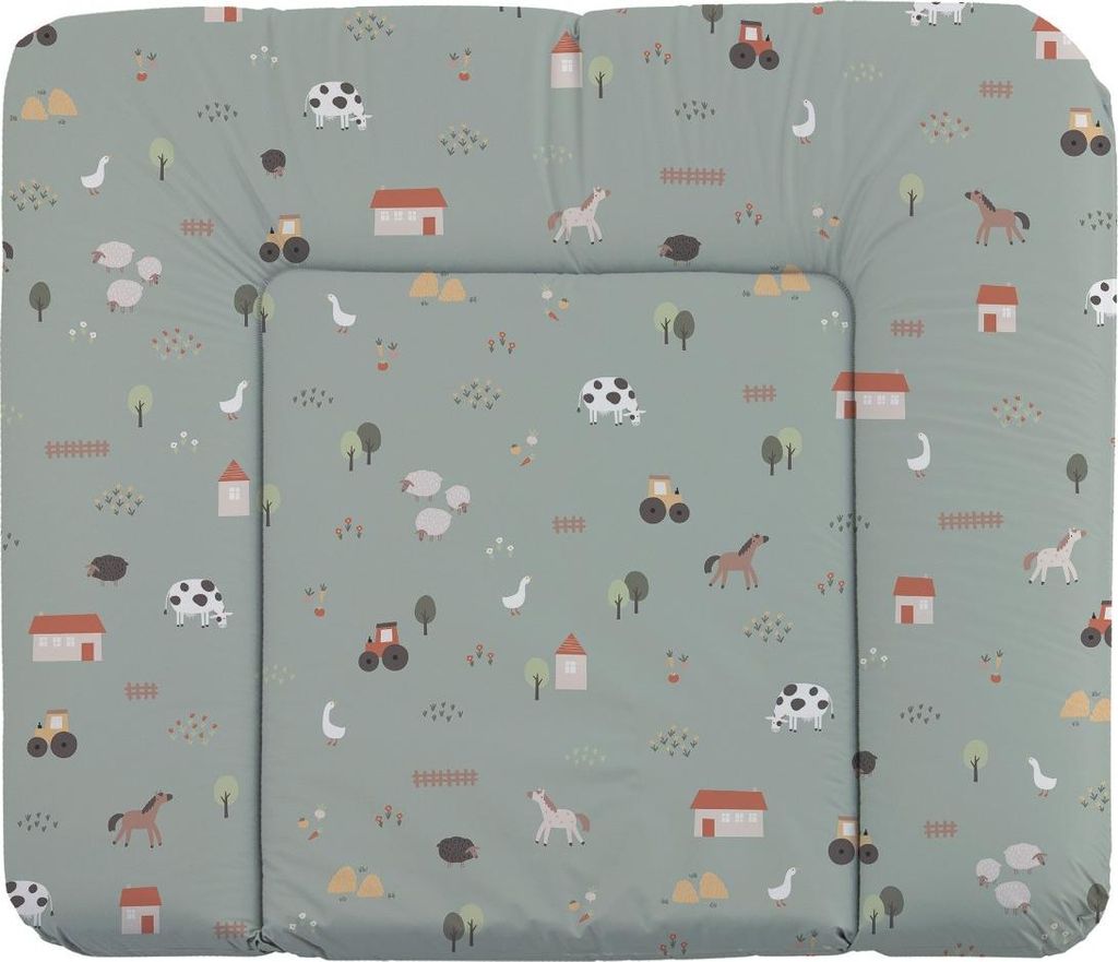 Rotho Wickelauflage ca.85x72 cm Folie Farmtiere