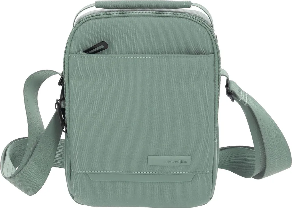 Travelite Workfloow Crossbody Bag Sage Menta - Nylon Riciclato 2L