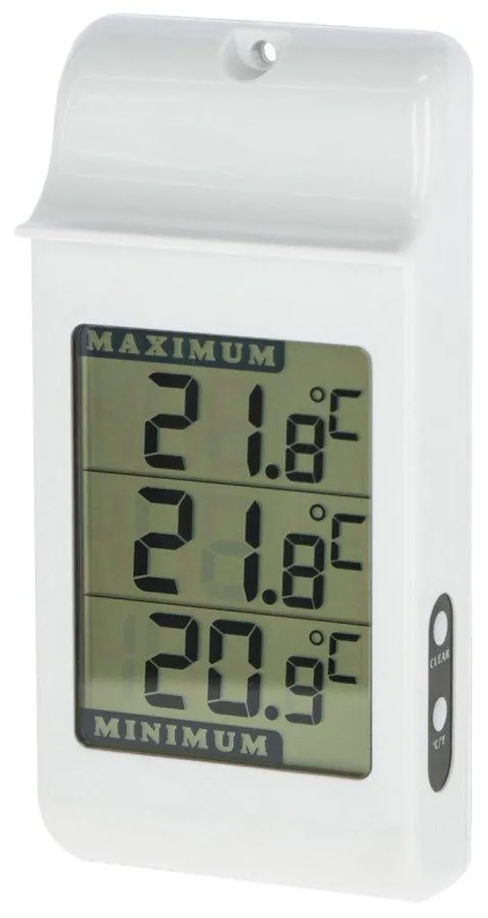 Thermomètre Kerbl 291392 avec Mémoire des Températures Min/Max