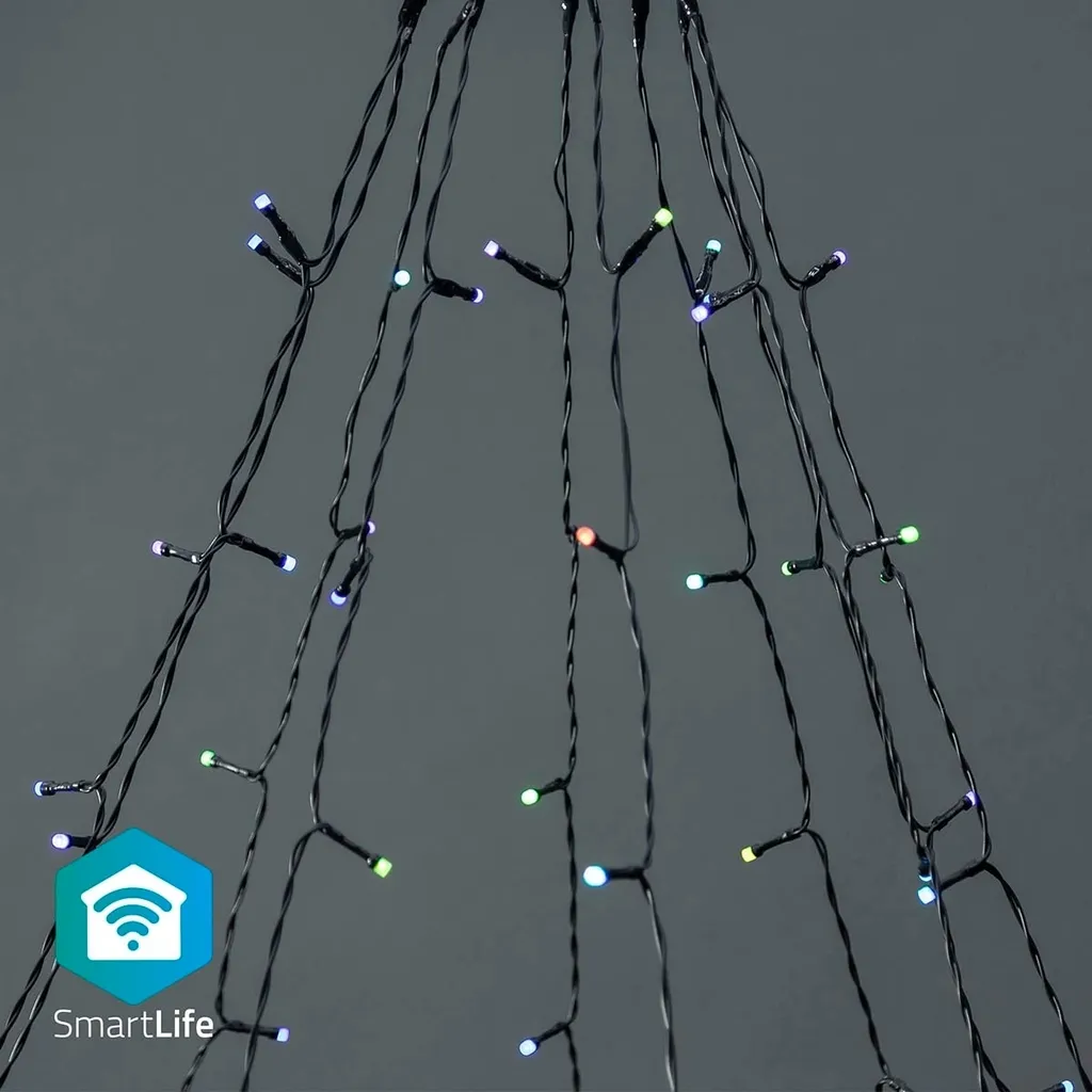 Luci di Natale SmartLife | Albero | Wi-Fi | RGB | 180 LED | 10 x 2 m | Android™ / IOS