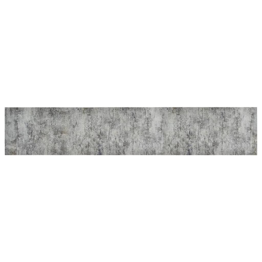 vidaXL Tappeto da cucina lavabile in cemento 60x300 cm Immagine del prodotto 