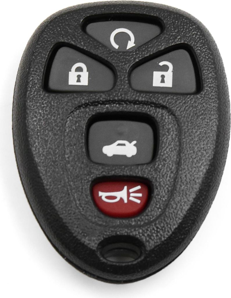 5 Tasten Schlüsselanhänger Fernbedienung Gehäuse Shell Schlüssel Hülle Ersatz OUC60270 für Chevrolet Impal 2006–2009