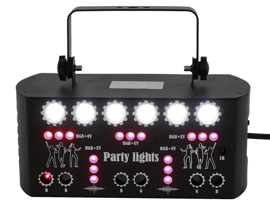 Éclairage Disco LED pour Fête à Domicile avec Prise UE et Télécommande - 5
