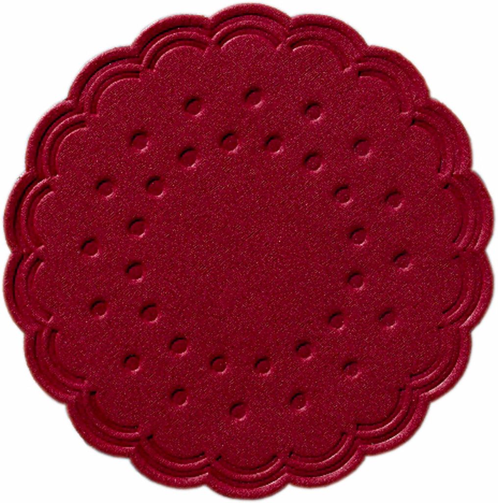 Duni Tassendeckchen 7,5cm bordeaux 8lagig 250 Stück Produktbild 