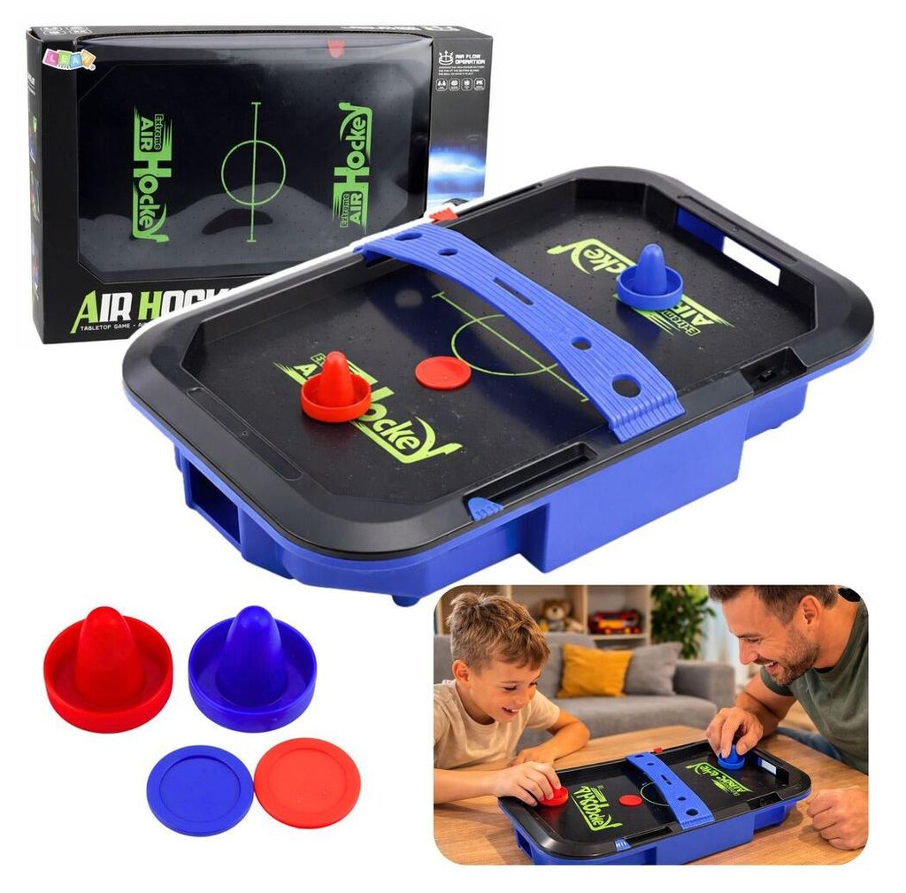 Airhockey-Tischspiel für Kinder, Pucks 43x26 cm