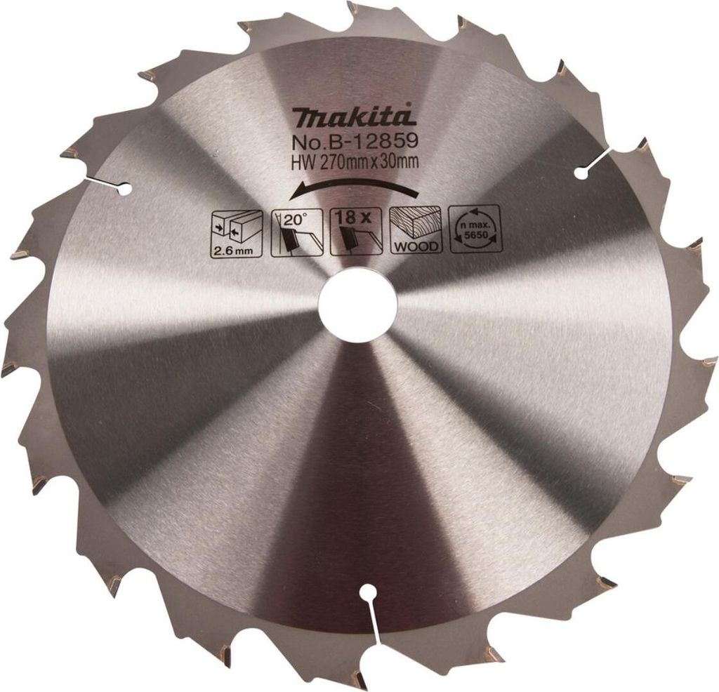 Makita lame de scie HM 270x30x18Z lame de scie HM Image du produit 