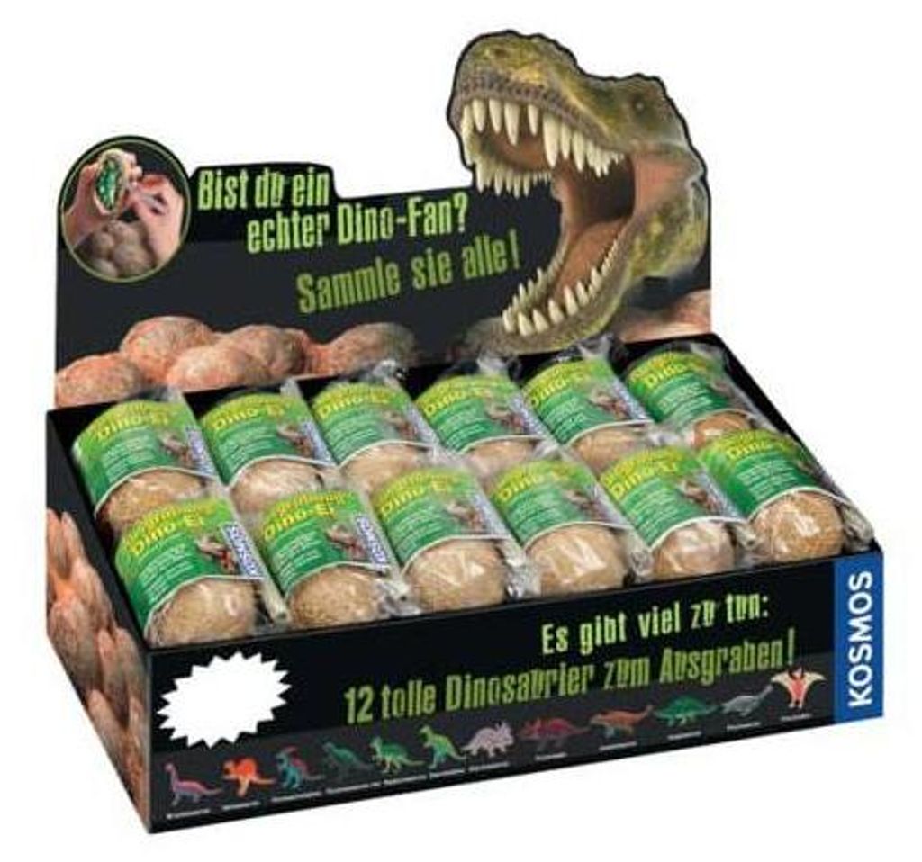 Ein Dino-Ei zum Ausgraben, sortiert KOSMOS 601508 - 1 Stück Produktbild 