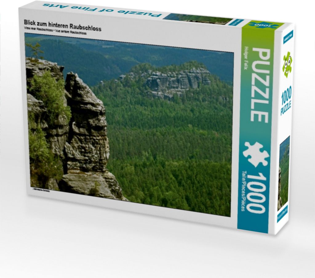 Calvendo Blick zum hinteren Raubschloss 1000 Teile Puzzle quer 640x480mm, Felix Holger; 7295237