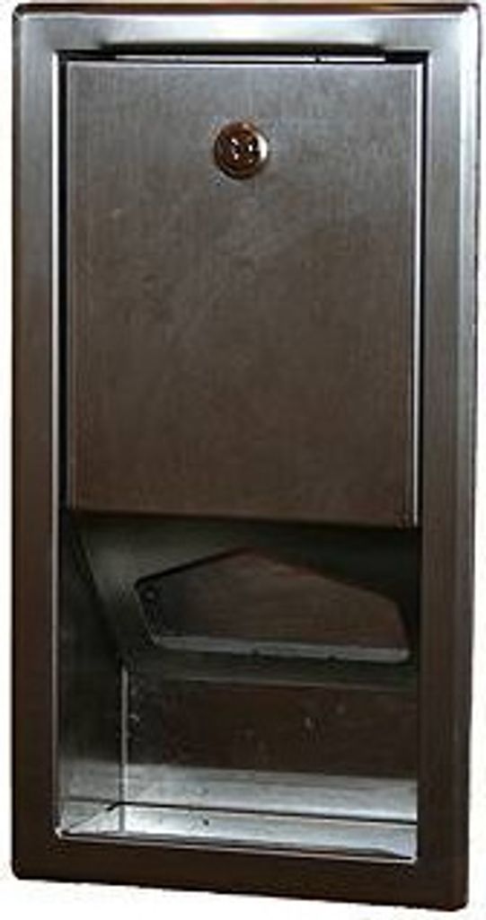 Baby Wickeltisch Papierspender Edelstahl Unterputz Montage