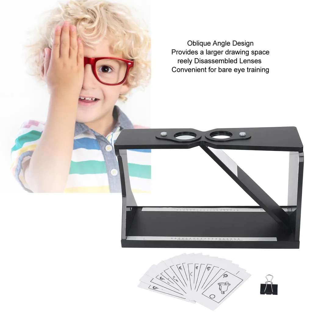 Stéréoscope professionnel réglable avec double colonne noir robuste - 17