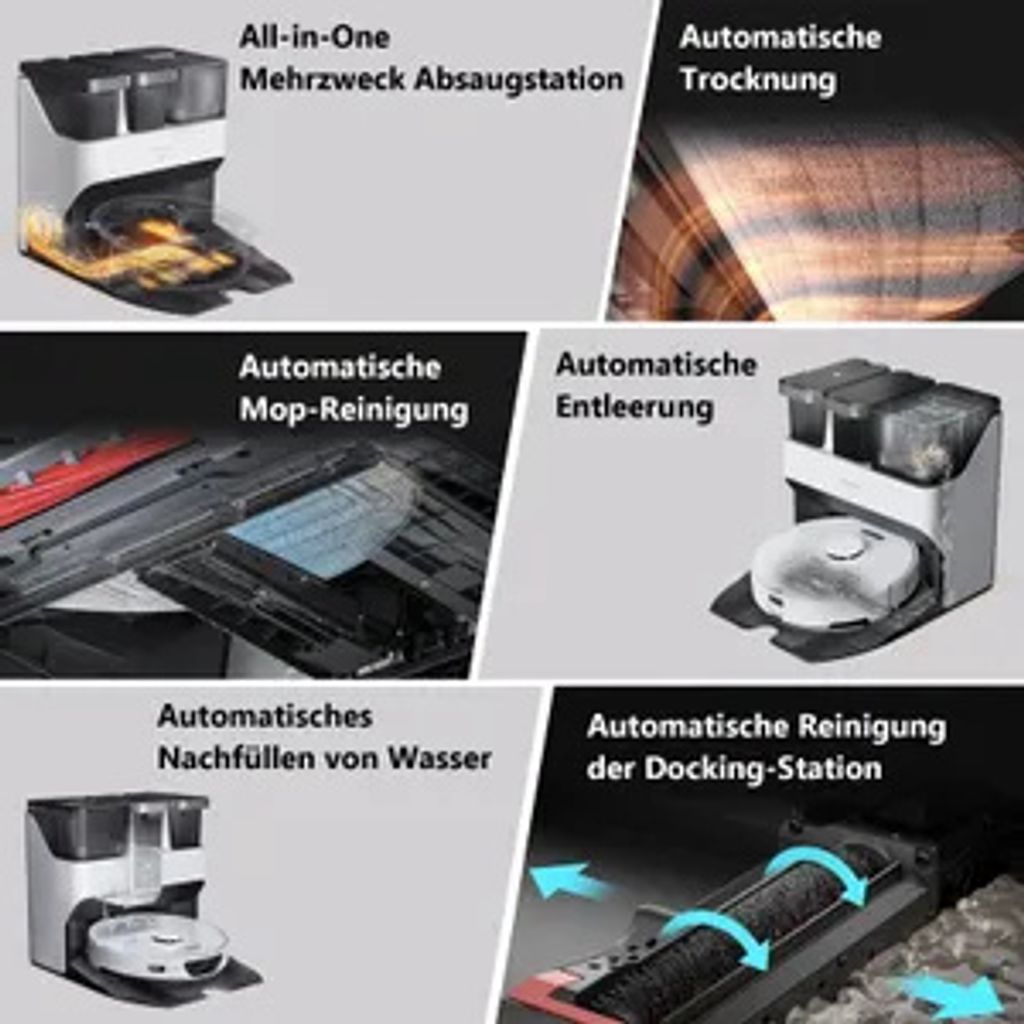 Odkurzacz Roborock S7 Max Ultra Robot Vacuum Cleaner Zdjęcie produktu 10