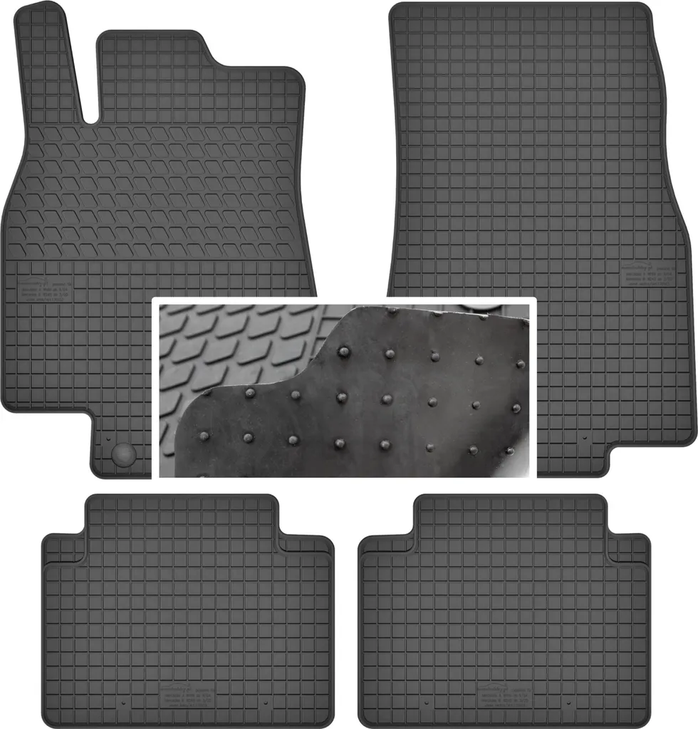 Tappetini Gomma Mercedes Classe B W245 (2005-2011) - Set Su Misura
