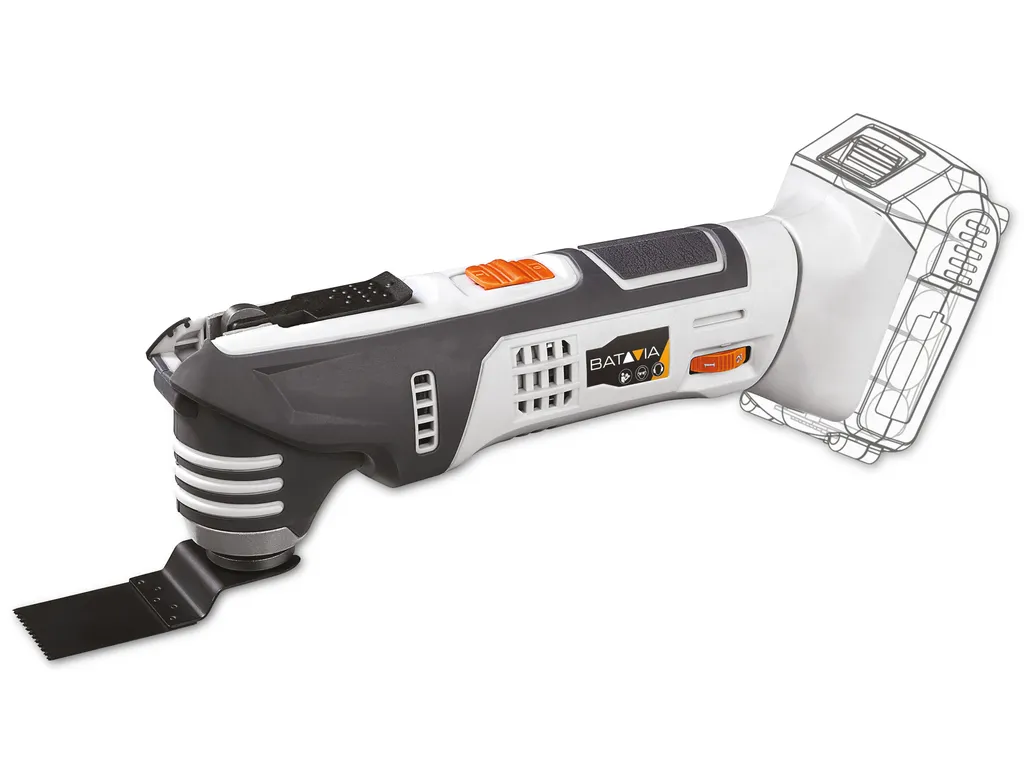 Batavia Multitool 18V pour Accéder aux Zones Difficiles et Recoins
