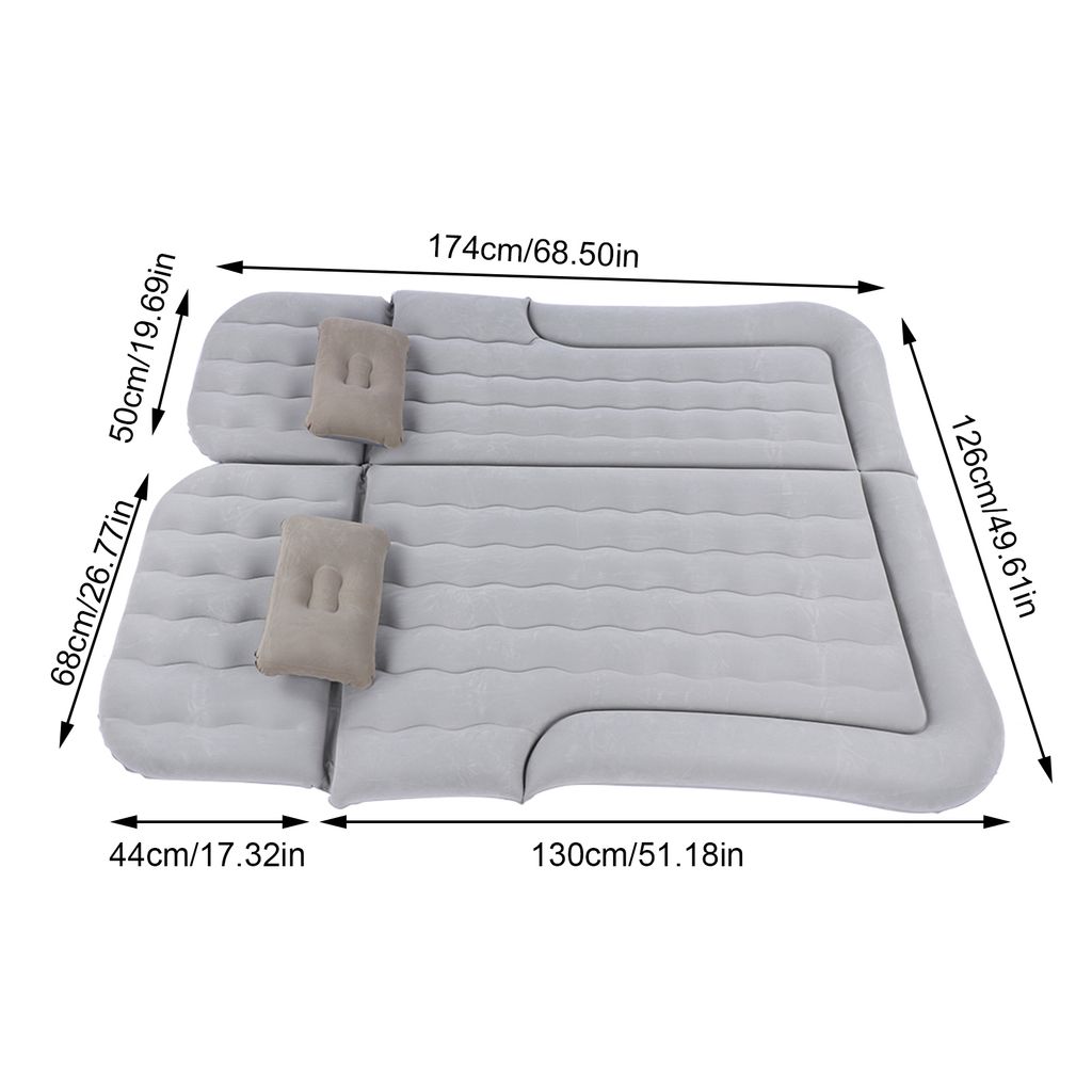 2-in-1 Multifunktionale Aufblasbare Reisematratze - Weiche Produktbild 9