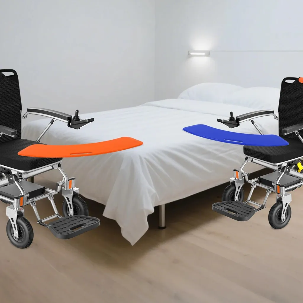 Soluzione Trasferimento Pazienti: Asse Blu 80x21 cm in ABS Rigido - 4