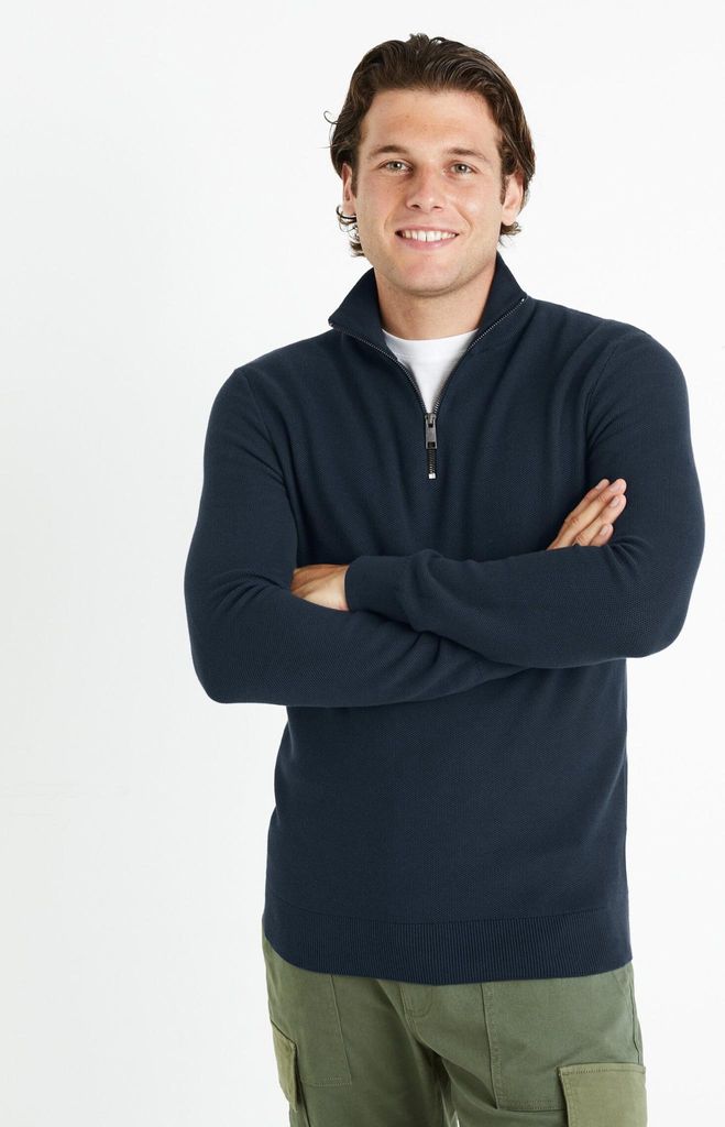 Celio Dunkelblauer Herrenpullover von Celim L