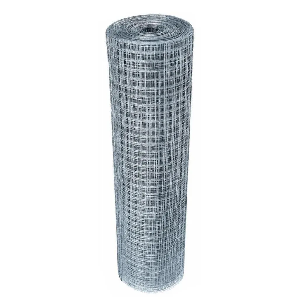 Grillage pour enclos et clôture galvanisé 1m x 25m - Maille carrée