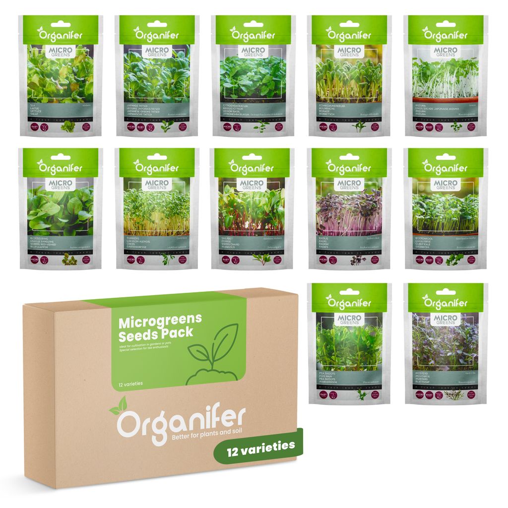 Balenie mikrozeleniny (Babyleaf & Microleaf) – 12 druhov Obrázok produktu 