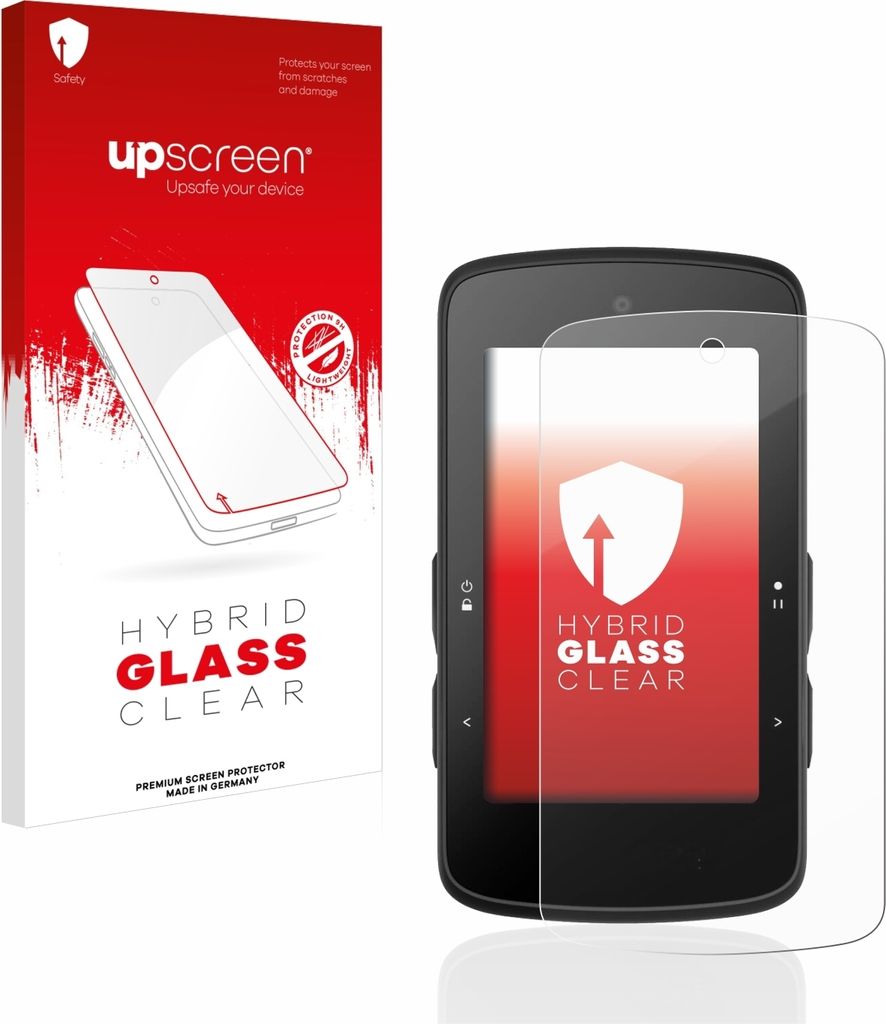 upscreen Schutzglas für Bryton Rider 750 SE Schutzfolie Panzer Folie Glas Display Schutz klar