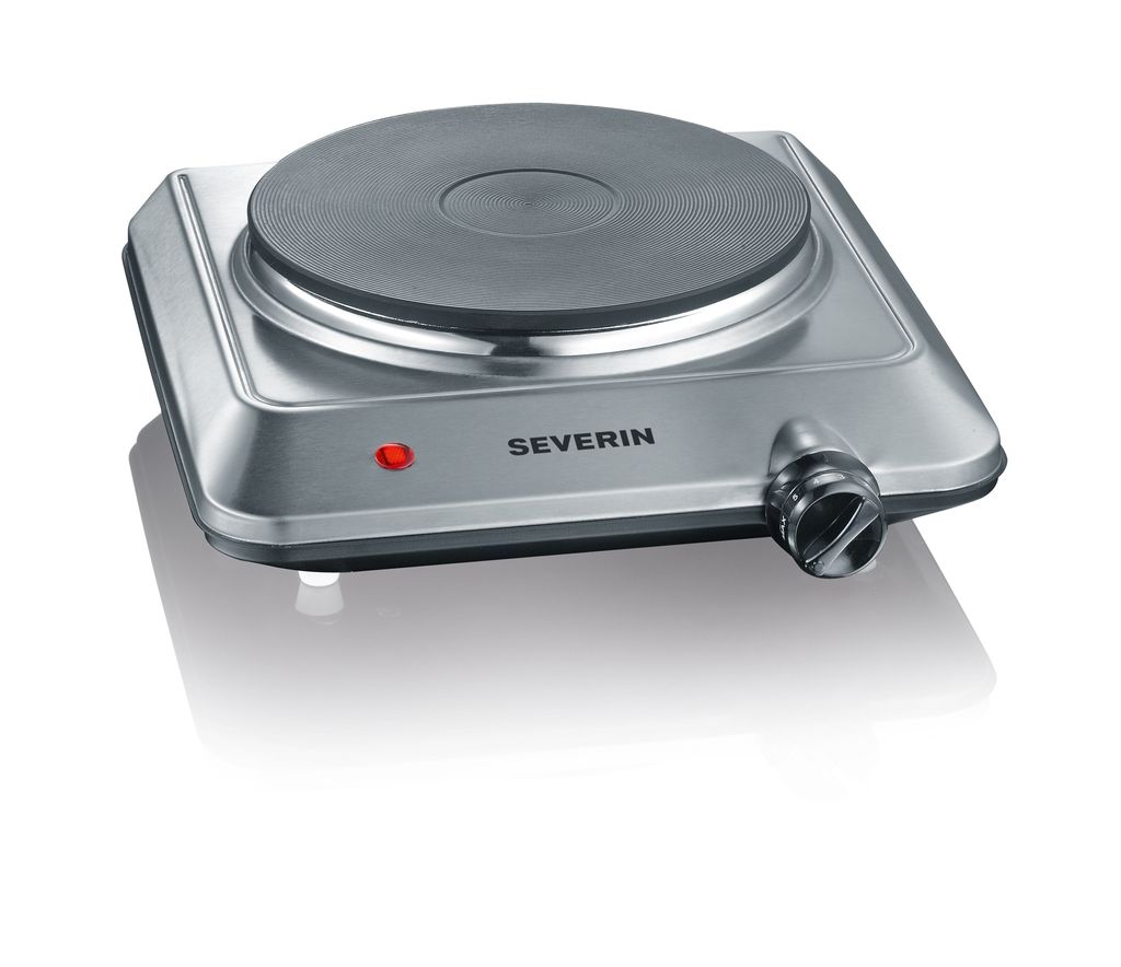 Severin KP1092 Jednoduchá varná doska 1500 W, nerezová oceľ Obrázok produktu 