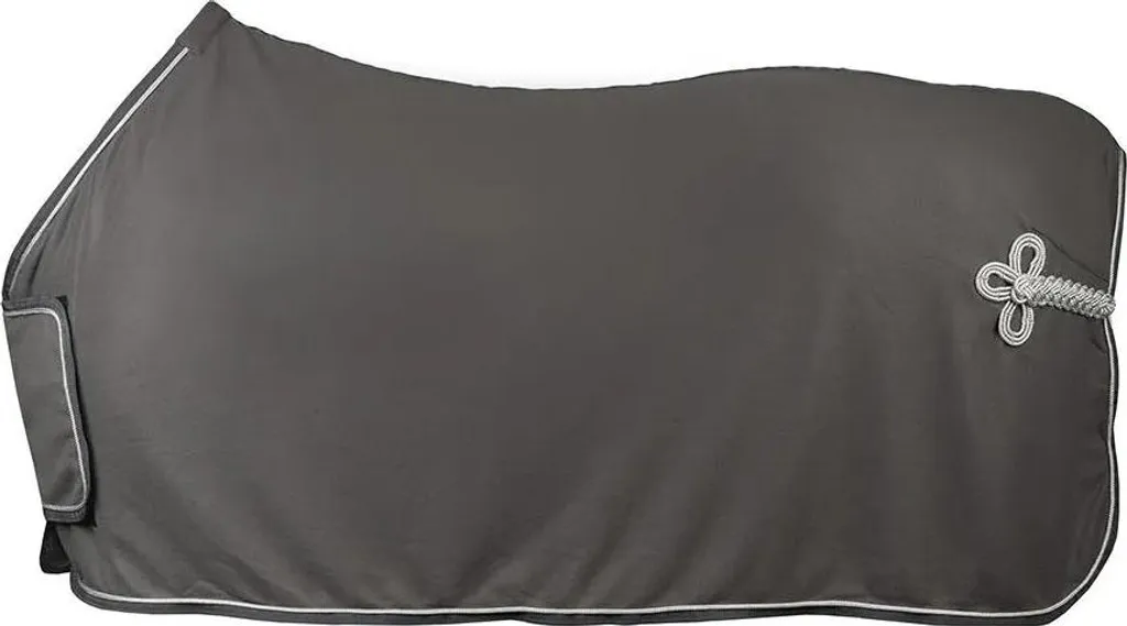 Couverture de Box Horka Polaire Grise 145-195 cm - Idéale Transport