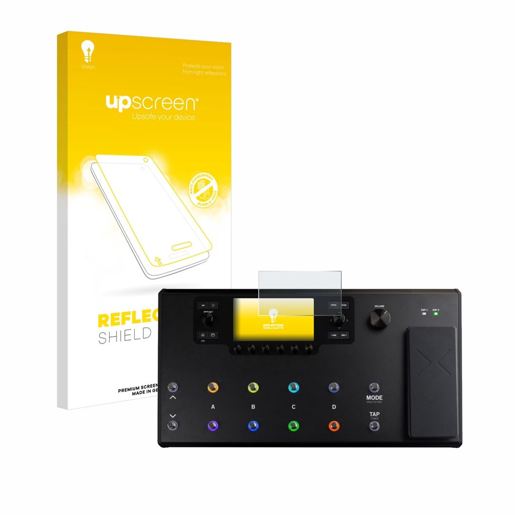 upscreen Schutzfolie für Line 6 Helix LT Displayschutz Displayschutzfolie Folie Matt Entspiegelungsfolie