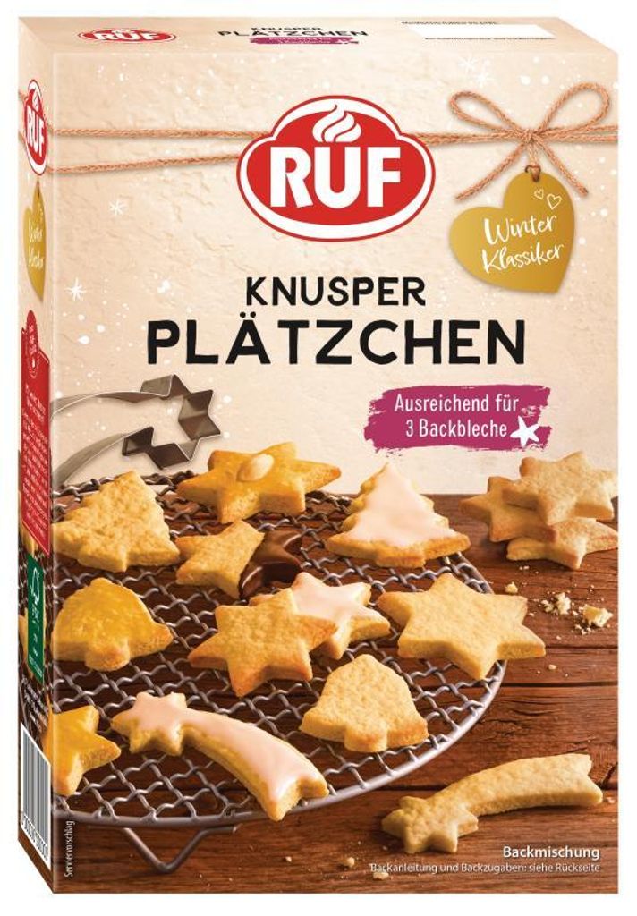 RUF Knusper Plätzchen Backmischung Produktbild 