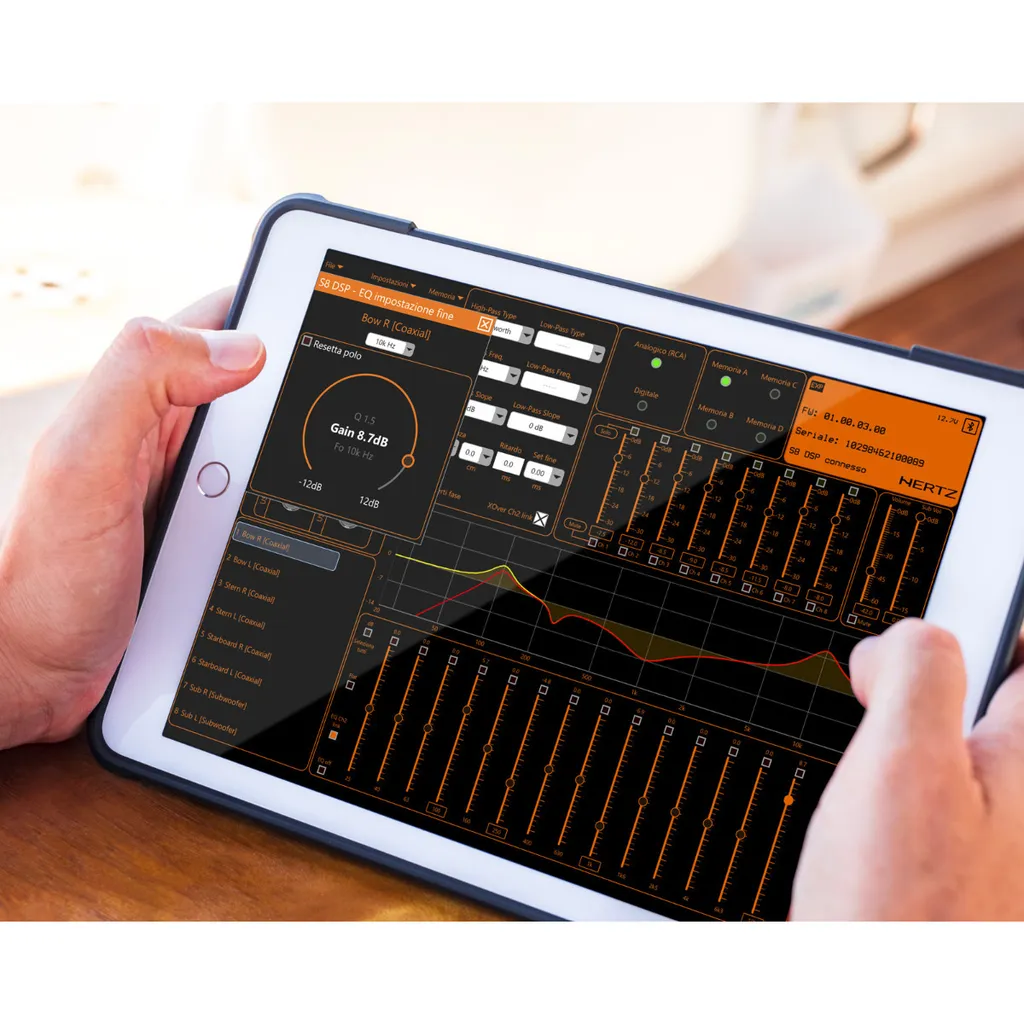Processeur de Signal Numérique Hertz S8 avec 8 Canaux Haute Résolution - 4