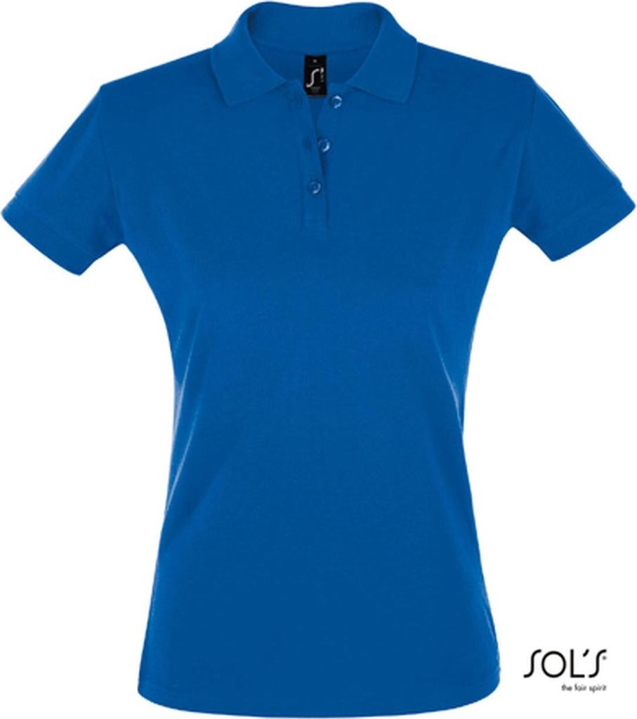 SOLs 11347 | Polo da donna perfetta - Colore: blu reale - Immagine del prodotto 