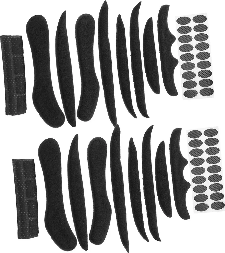 Kit Réparation Casque Vélo : Mousses et Velcros pour un Maintien Sûr