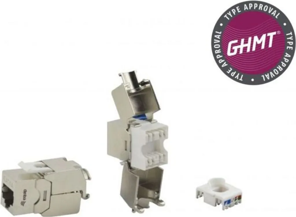 Fini les Interférences avec le Jack Keystone Cat6A Blindé Equip LSA Argent