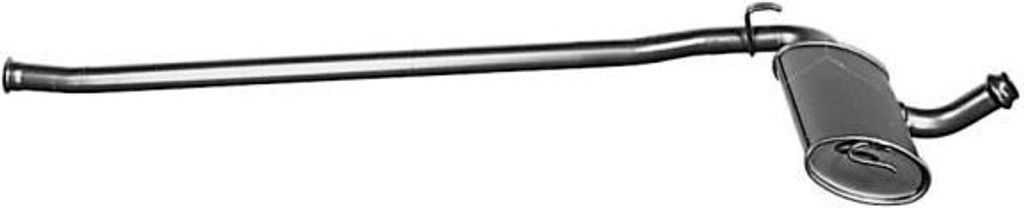 VEGAZ RS-120 Mittelschalldämpfer Schalldämpfer für RENAULT 21 Stufenheck (L48) 21 (B48)