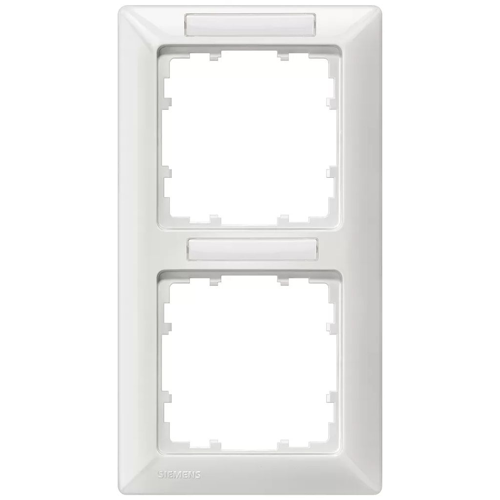 Rahmen 2fach 151x80mm ti/ws 5TG2552-2