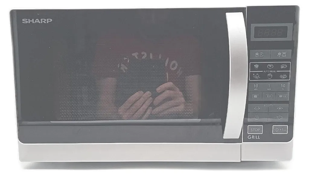Micro-ondes Combiné Grill Sharp R642IN 20 Litres Argenté Haute Précision - 13