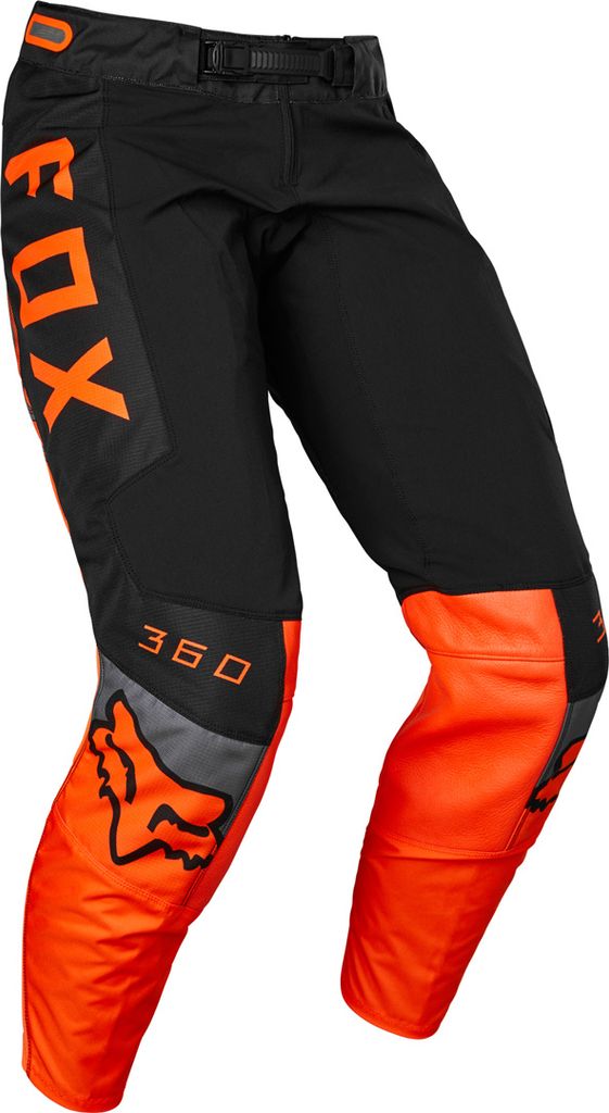 FOX 360 DIER YOUTH Kinderhose schwarz-fluo orange 24 24 in orange/schwarz