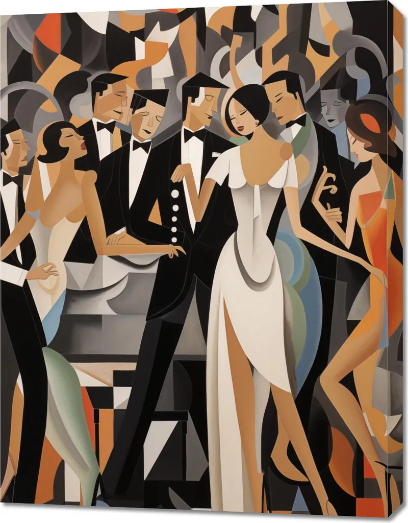 Image 70 x 90 cm Ballon Art déco - Tableau Mural Vintage Chic pour Salon
