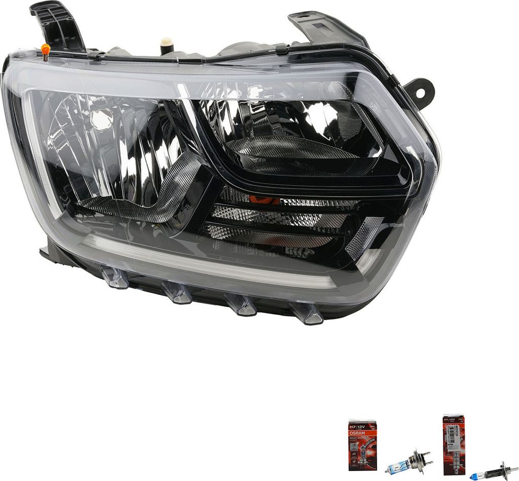 Johns, Scheinwerfer Osram Night Breaker Laser passend für Dacia DUSTER HM_ 10/17- rechts 260101133R