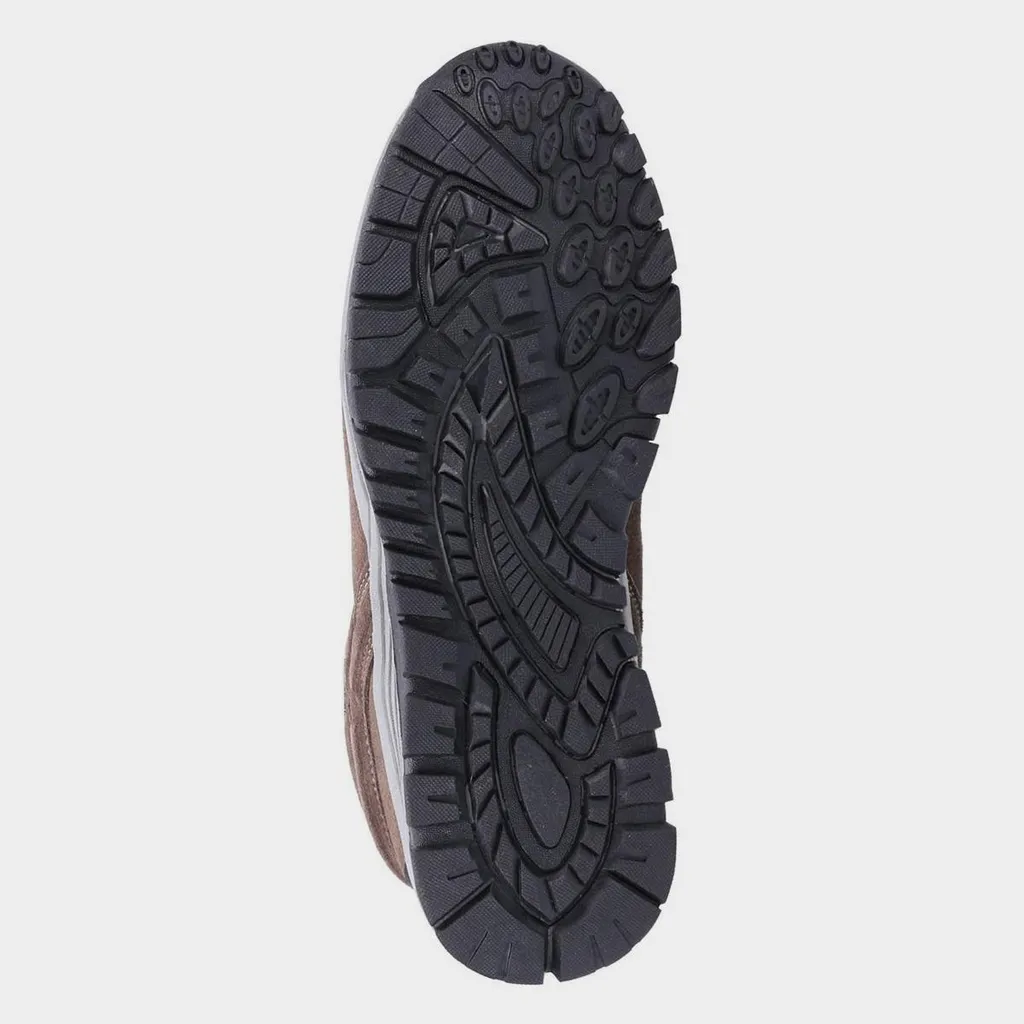 Chaussures de marche en daim marron durables avec semelle crantée - 3