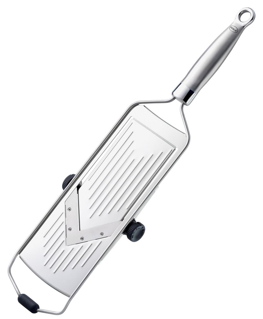 Rösle Hobel mit V-Klinge Griff Edelstahl Produktbild 