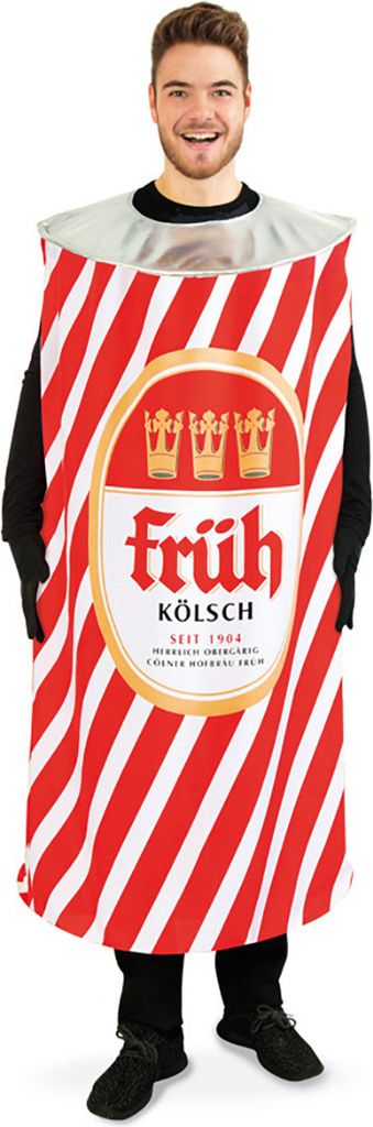 Bier Dose Kostüm Früh Kölsch Kölle Alaaf Karneval Fasching Produktbild 