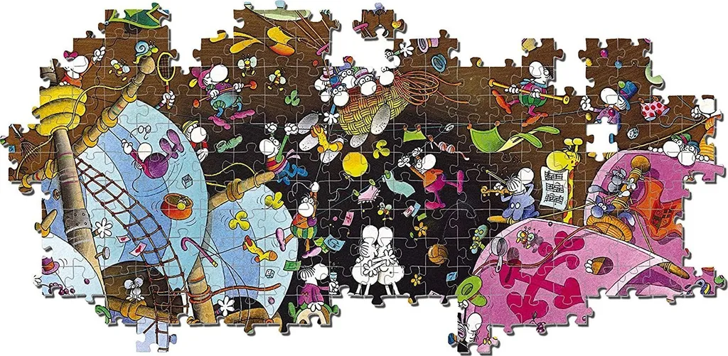 Puzzle Mordillo Le Baiser 6000 pièces Clementoni - Défi Puzzle de Luxe
