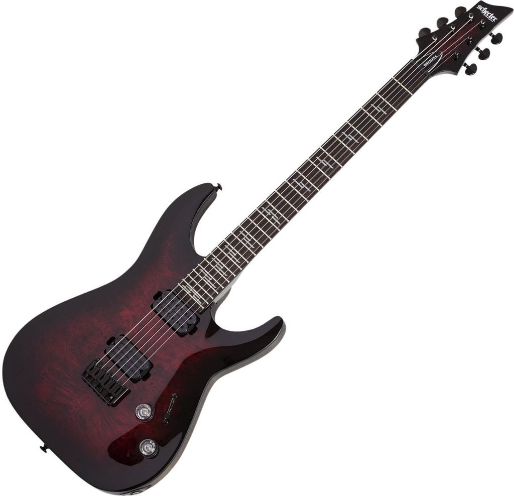 Schecter Omen Elite-6 Black Cherry Burst E-Gitarre