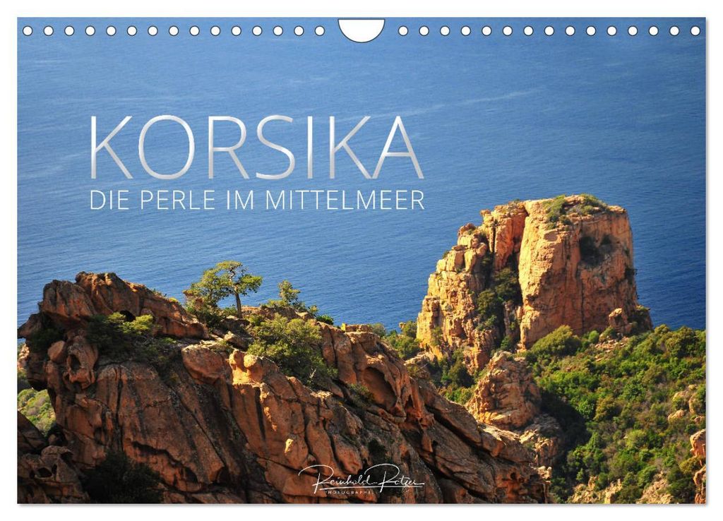 Korsika – die Perle im Mittelmeer (Wandkalender 2027 DIN A4 quer), CALVENDO Monatskalender