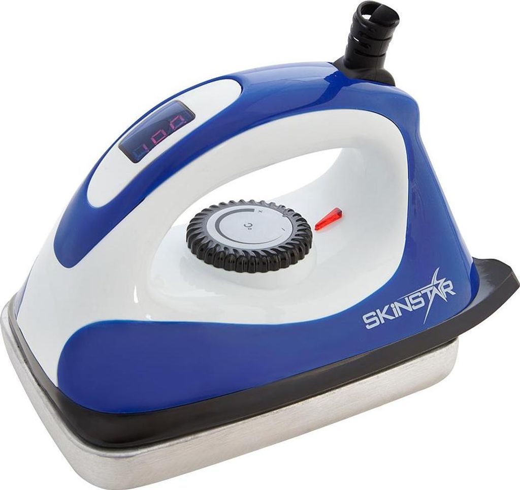 SkinStar Digital Ski Waxer PRO mit Struktur Wachseisen Waxing Wachs Bügeleisen